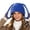 Blue, variant on Maplenight Womens Winter Hats with Bunny Ear Chunky Knit Beanies for Ski Snow Outdoor