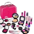 thumbnail image 4 of Los niños fingen juguetes de disfraces,Juego de kits de maquillaje de disfraz de princesa para niñas,Niño Juego de imaginación Maquillar Juguetes Vestir Belleza,Niña Niños Belleza, 4 of 9