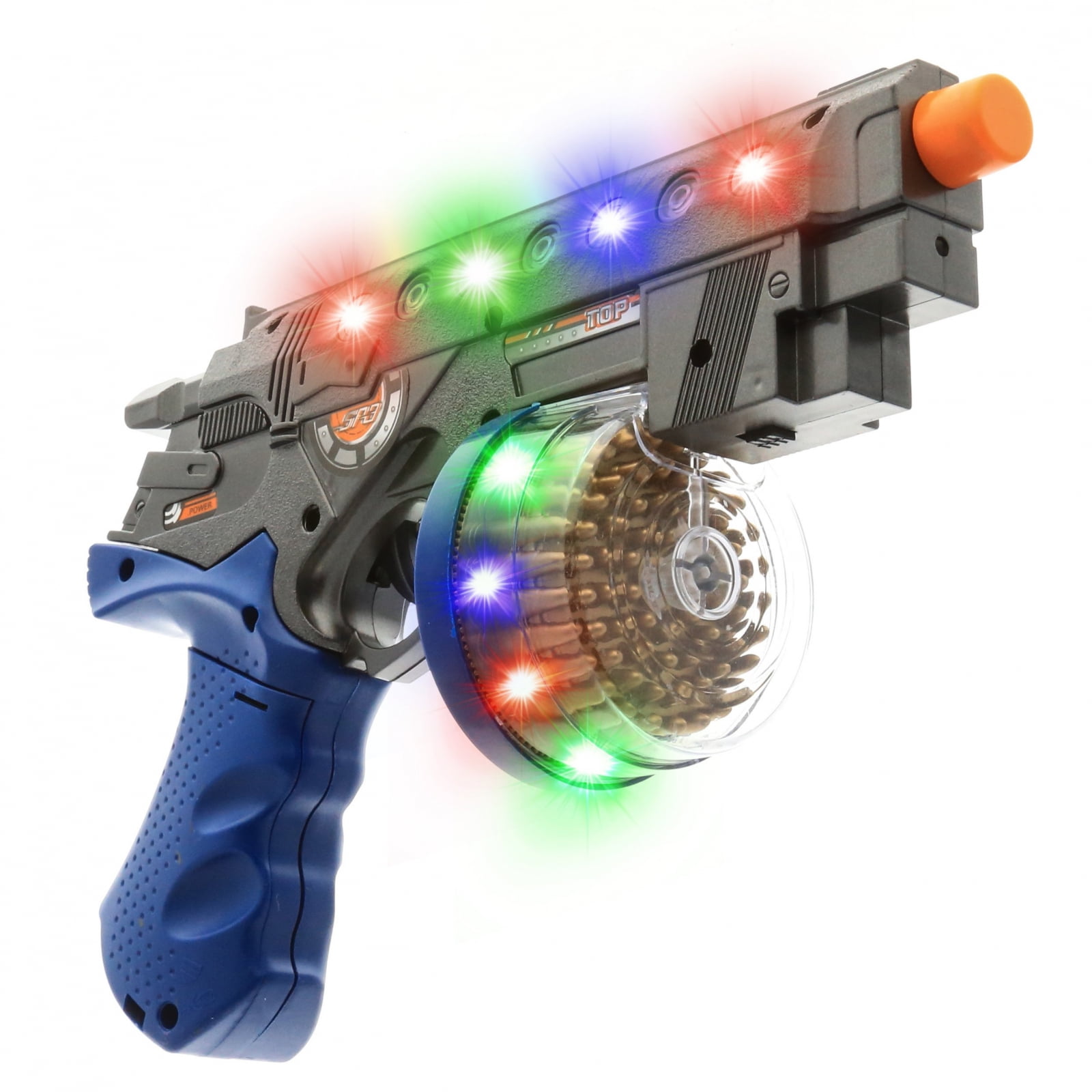 8 inch Light-Up Space Blaster Gun with Sound Kids Children Galaxy Action Toys 