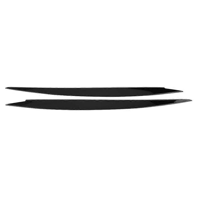 Pair of headlight eyebrow covers for Golf 7 GTI 2013-2018, black