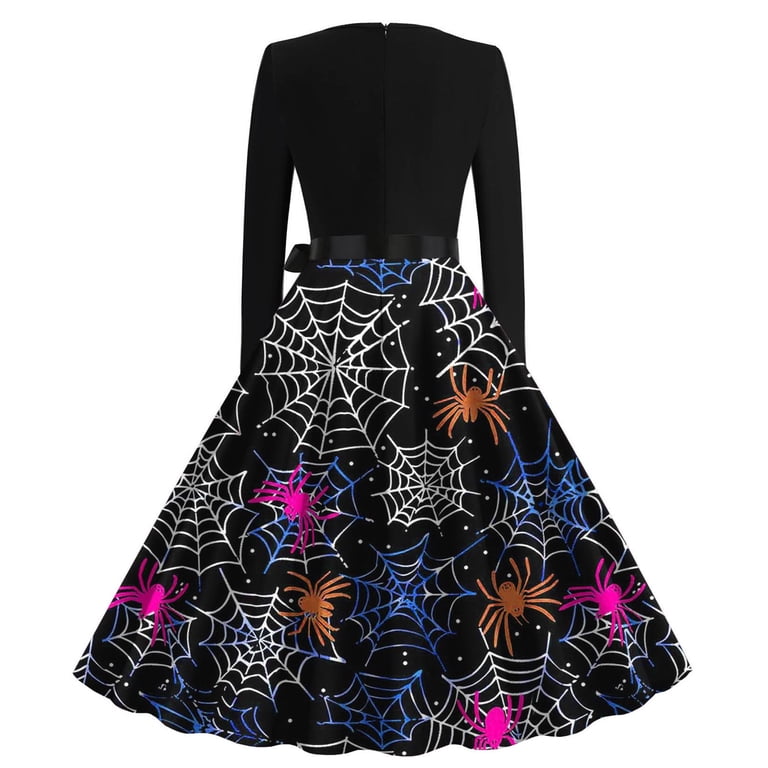 prom dresses for halloween Noble Medieval Vintage Black Halloween Masked Prom Dresses Ball Gown Lace Embroidery Half Sleeves Square Neckline Floor Length Long Formal Dress
