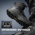 thumbnail image 5 of NORTIV 8 Men’s 8-Inch Tactical Work Boots, Lightweight Breathable Military Combat Boots with Side Zipper, Cushioned, for Hiking, Work & Motorcycle, 5 of 9