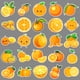 thumbnail image 4 of Pegatinas naranjas -50 pegatinas de vinilo impermeables de color naranja para botellas de agua, portátil, equipaje, taza, ordenador, teléfono móvil, monopatín, guitarra, 4 of 5