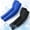 2 Pairs - Black+blue, variant on UPF Cooling Compression Arm Sleeves, Breathable Lightweight UV Sun Protection for Men Women Golf Baseball Basketball