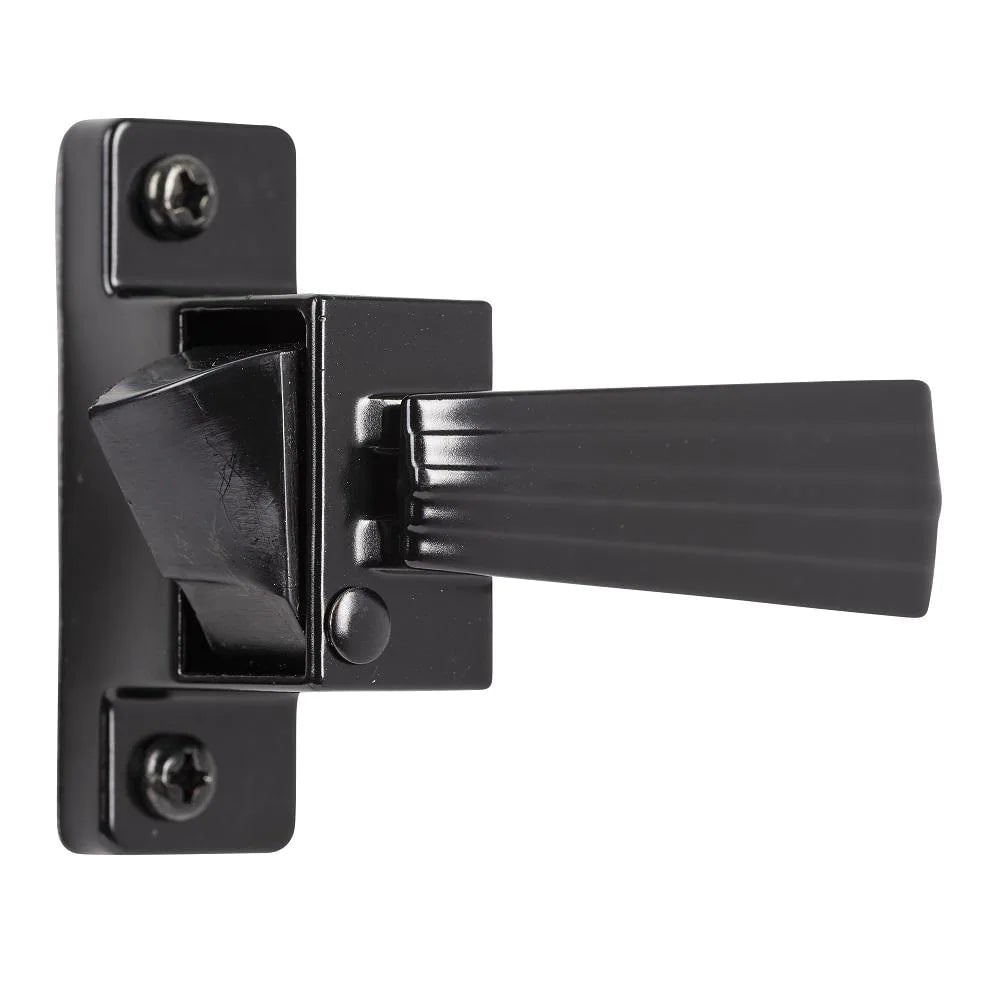 Keyed Push Button Latch, Black VK333X3BL