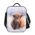 thumbnail image 7 of Bingfone Highland Cow Reusable Insulated Lunch Bag Cooler For Work School Picnic Or Travel, 7 of 7