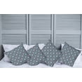 thumbnail image 2 of Ambesonne Tropical Throw Pillow Cover 4 Pack, Exotic Hibiscuses on Blue, 20", Multicolor, 2 of 7