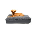 thumbnail image 3 of DGS Pet Products Dirty Dog Rectangle Bed Large Cool Grey 28" x 40" x 4", 3 of 4