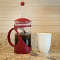 thumbnail image 7 of Primula Today Pierre French Press Coffee Maker, 8 Cups, Red, 7 of 7