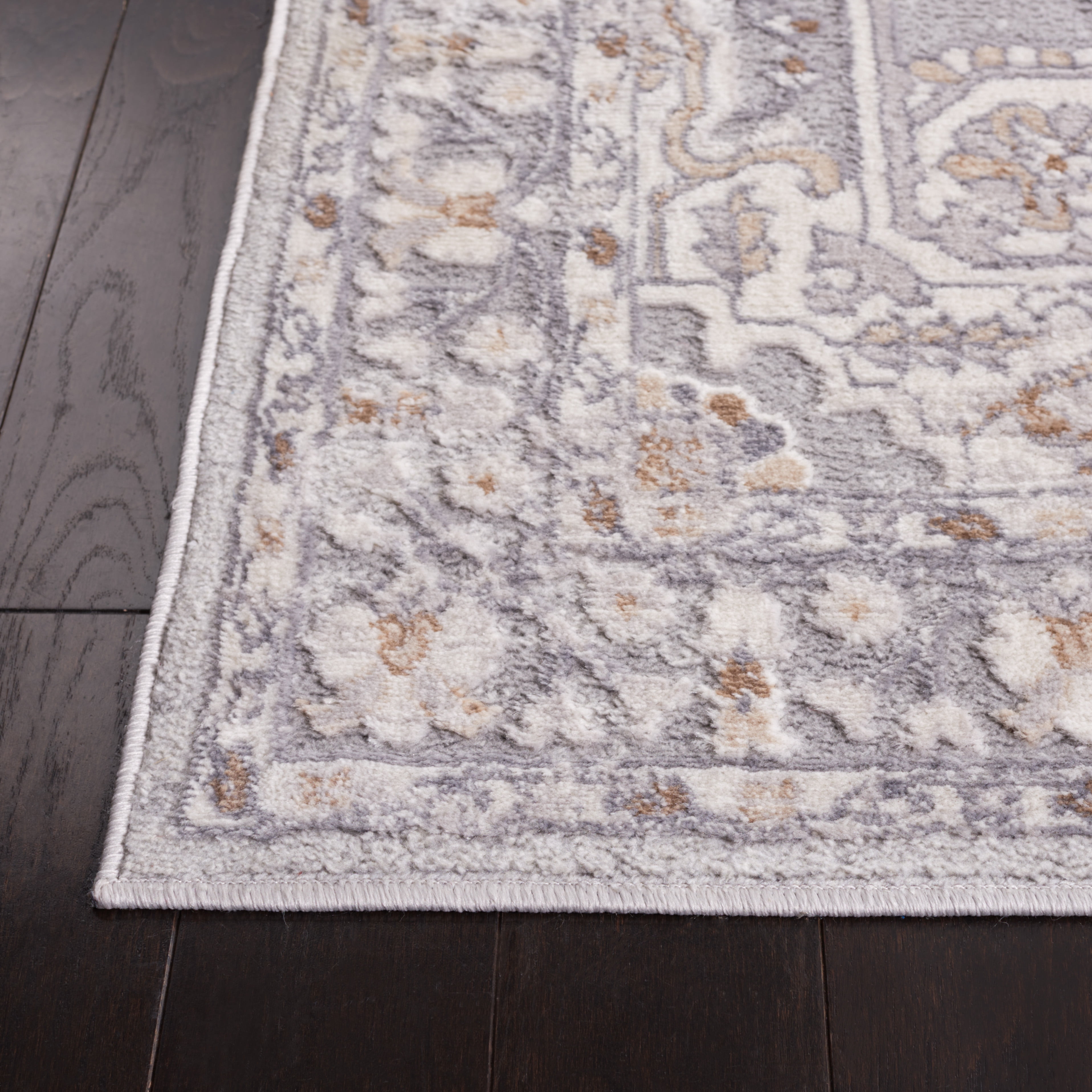 Safavieh Eternal Aleesha Floral Area Rug, Gray/Beige, 6'7" x 6'7" Square