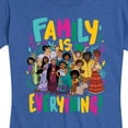 thumbnail image 3 of Disney's Encanto - Family Is Everything - Women's Short Sleeve Graphic T-Shirt, 3 of 5