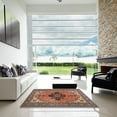 thumbnail image 6 of Ahgly Company Indoor Rectangle Traditional Light Copper Gold Medallion Area Rugs, 7' x 9', 6 of 6