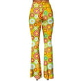 thumbnail image 1 of Deerose Pantalon pour Femmes à Taille Haute Extensible, Coupe Ajustée, Jambe Évasée, Grande Taille, pour un Style Confortable et Tendance, 1 of 6