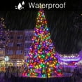 thumbnail image 5 of 33ft 100 LED Christmas String Lights, Plug in Fairy Lights Waterproof 8 Modes, Colorful Fairy String Lights for Indoor Outdoor Bedroom Wedding Party Patio Christmas Tree, 5 of 8