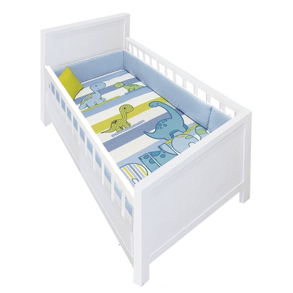 Set de Edredón para Cuna / Cama Dinos