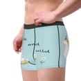 thumbnail image 2 of Uemuo funny goose Pattern Men's Boxer Briefs,Trunk Anti-Chafing,Comfortable, Durable, and Stylish Underwear-Small, 2 of 5