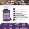 thumbnail image 4 of Mulittea Glucosamine Chondroitin Gummies - Extra Strength Joint Support Supplement with MSM & Elderberry for Natural Joint, Antioxidant Immune Support for Adults, Men & Women-(2 Pack), 4 of 6