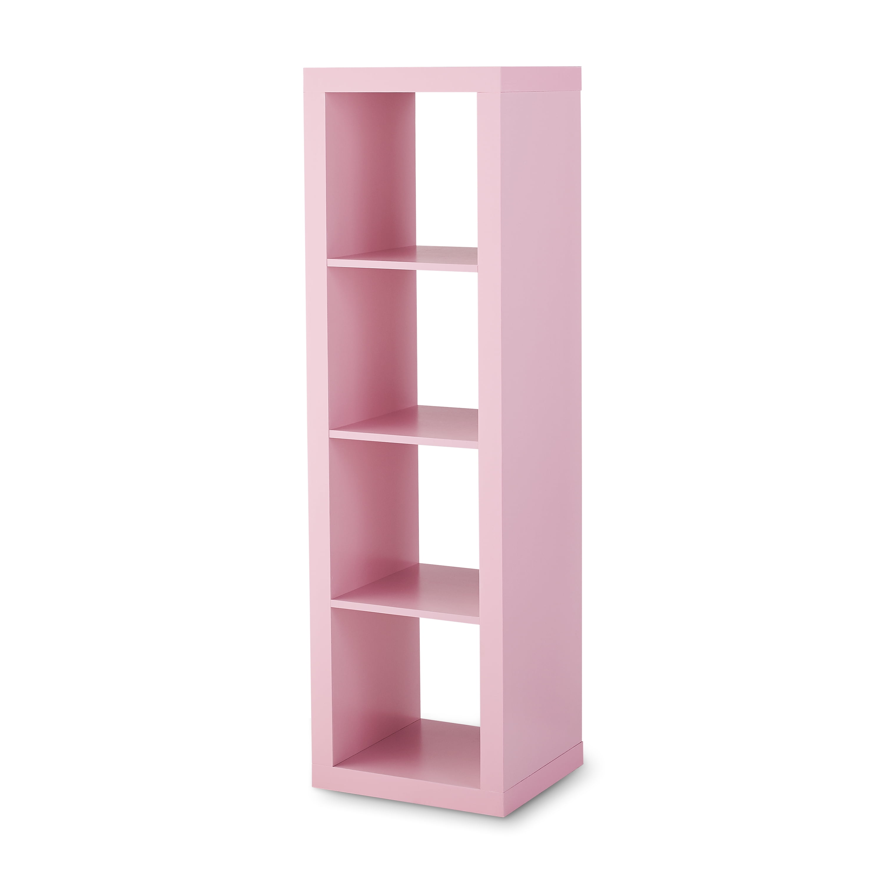Multiple Colors Better Homes and Gardens 4 Cube Organizer Storage Bookcase 