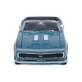 thumbnail image 6 of 1967 Chevy Camaro SS Convertible, Blue - Showcasts 77301BU - 1/24 Scale Diecast Model Car, 6 of 10