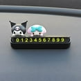 Sanrio Car Parking Sign Hidden Temporary License Plate Cute Hello Kitty