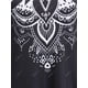 thumbnail image 3 of Vestido Talla Extra Borde Cruzado Estampado Rosegal  Vestidos casuales de talla grande, 3 of 5