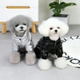 thumbnail image 3 of TELOLY 1Pcs Dog Snowsuit,Dog Clothes Medium Sized Dog,Dog Jackets for Small Dogs,Silver,S, 3 of 4