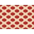 thumbnail image 1 of Ahgly Company Machine Washable Indoor Rectangle Transitional Deep Peach Orange Area Rugs, 2' x 4', 1 of 7