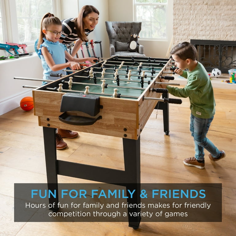 4-in-1 Multi Game Table Set w/ Air Hockey, Table Tennis, Billiards, Fo –  Best Choice Products