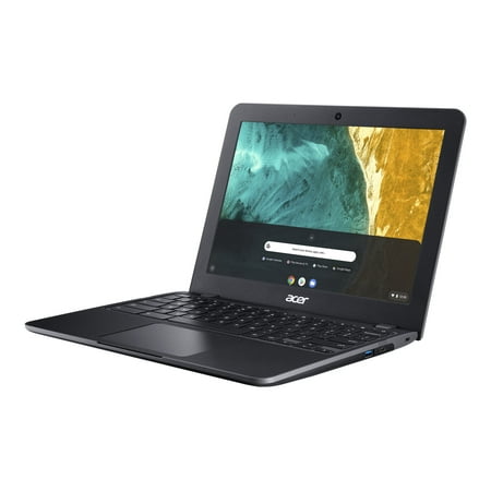 Acer Chromebook 512 CB512 - 180-degree hinge design - Intel Celeron N4020 / 1.1 GHz - Chrome OS - UHD Graphics 600 - 4 GB RAM - 32 GB eMMC - 12u0022 IPS 1366 x 912 (HD+) - Wi-Fi 5 - shale black - kbd: US