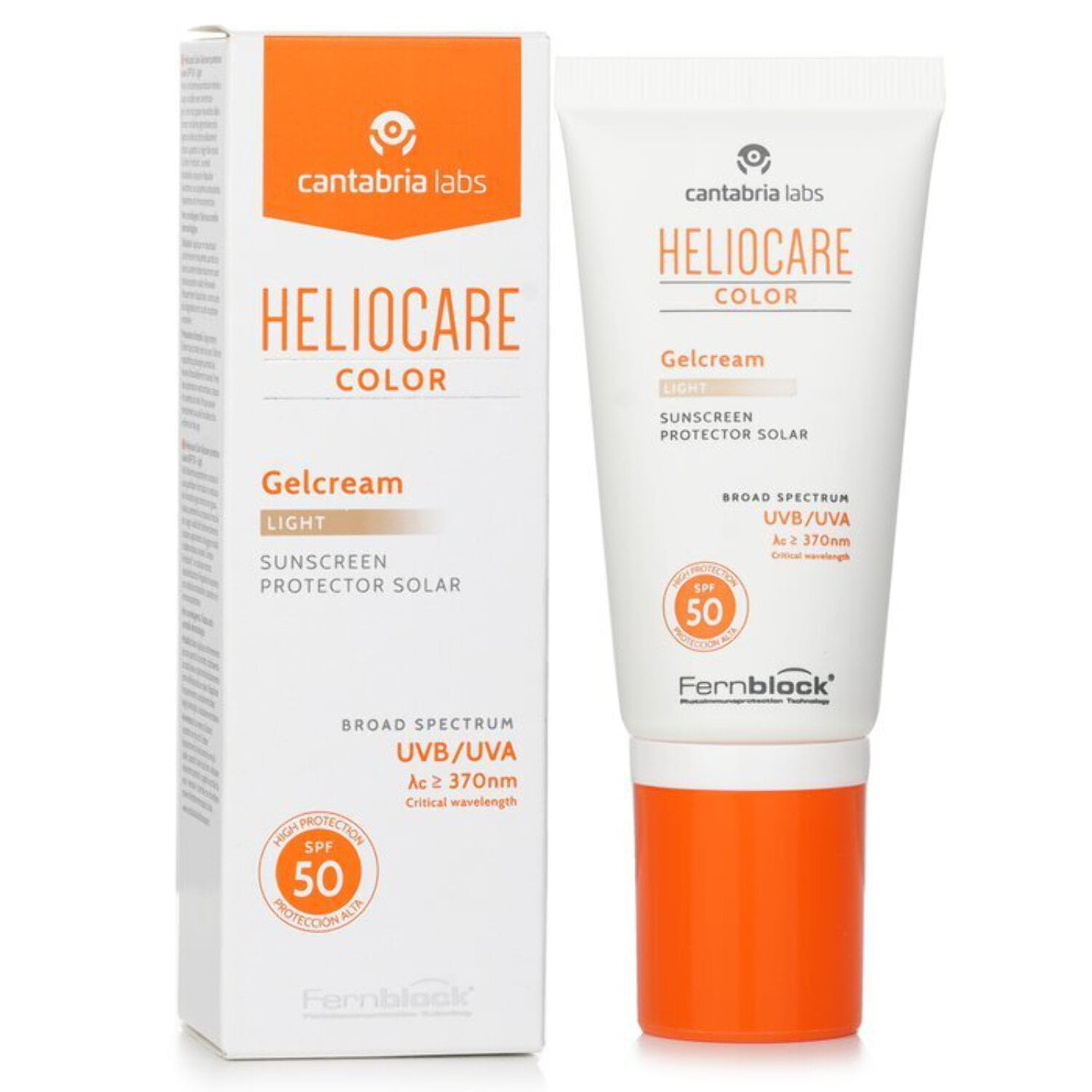 Heliocare Color Gelcream Light Wheat Color Sunscreen Spf 50 50 ml