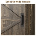thumbnail image 4 of 77" Freestanding Entryway Hall Tree with Shoe Storage, Space-Saving Coat Rack Featuring 5 Hooks, 2 Open Cubbies and Shoe Cabinet for Hallway, Living Room and Mudroom, 4 of 6