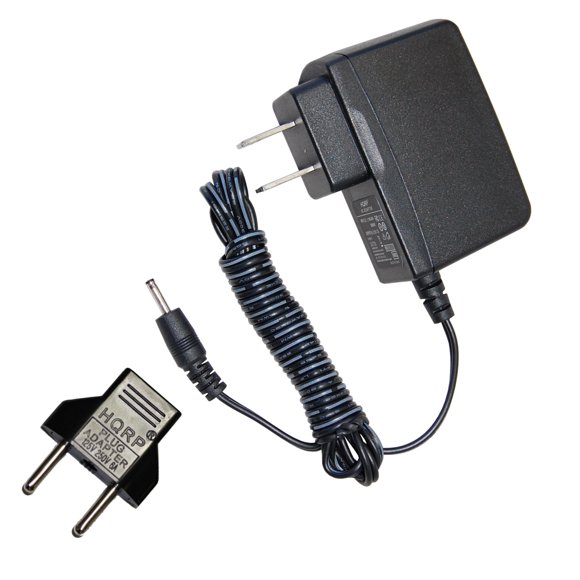 HQRP Adaptateur Secteur Chargeur pour Curtis Proscan PLT 7044K / PLT7044K, PLT 7035 / PLT7035 Tablette PC, Cordon d'Alimentation + Adaptateur Prise Euro