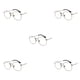 thumbnail image 3 of Gafas de sol cuadradas pequeñas Minnieouse para hombres y mujeres polarizadas plata anti-azul, 3 of 6