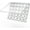 Clear, variant on ComfiTime Monthly Pill Organizer Once a Day - 30 Day Pill Organizer Box - Squeeze to Open - Large Compartments Portable Case for Travel, Month Pill Cases Medicine Organizer for Vitamin