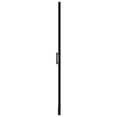 thumbnail image 4 of vidaXL Shower Door Tempered Glass 35.8"x76.8" Black, 4 of 5