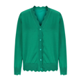 thumbnail image 4 of Womens Open Front Cardigan Long Sleeve Casual Knit Sweaters Fall Trendy Button Down Open Front Lightweight Cardigans, 4 of 6