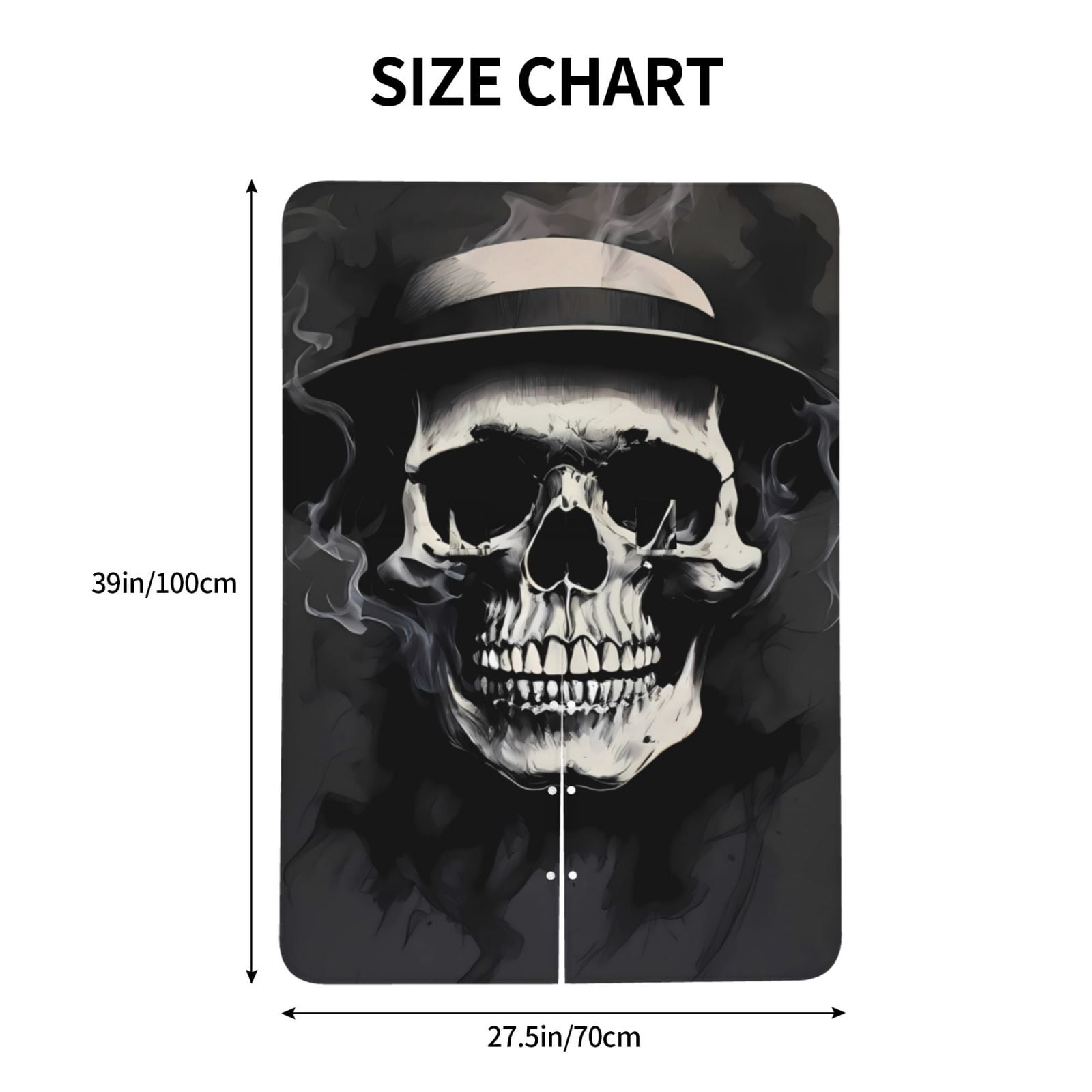 Naloa Magician Hat Skull Baby Car Seat Cover, Breathable Baby Carrier Cover, Multiuse Baby Carrier Cover & Nursing Breastfeeding Cover