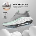 thumbnail image 2 of Zapatillas para Hombre NORTIV 8 SNWS246M Gris Talla 10.5, 2 of 8