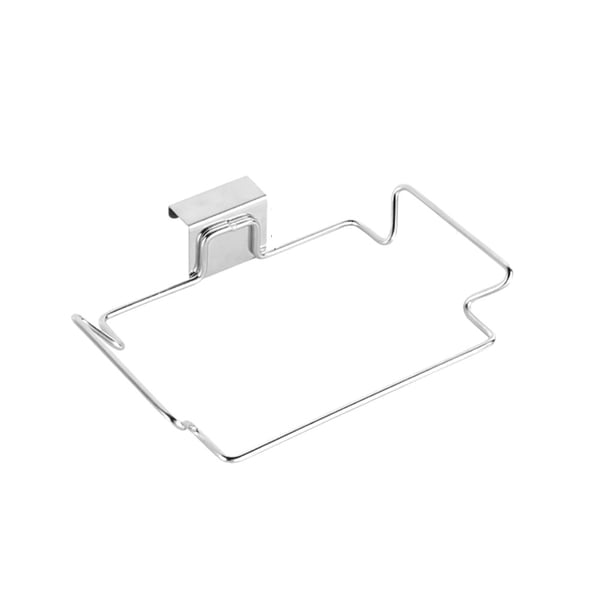 Kearding Soporte para bolsas de cocina: estante para basura de cocina fácil de limpiar y que ahorra espacio Accesorios de cocina para basura en Almacenamiento y organización del hogar blanco