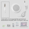 thumbnail image 2 of Pillow Speakers Pair Stereo Mini 3.5 mm Plug for Mobile Tablet CD, 2 of 5