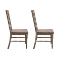 thumbnail image 4 of Newboti Furniture Ludin Taupe Ladderback Dining Chairs, Set of 2 85039, 4 of 5