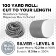 thumbnail image 2 of THERABAND Resistive Exercise Tubing- 100 ft.- Silver, 2 of 10