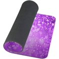 thumbnail image 4 of Purple Glitter Background Rectangle Non-Slip Rubber Mouse Pads Gaming Mouse Pad 9.5 X 7.9 Inch (240mmX200mmX3mm), 4 of 6