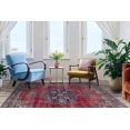 thumbnail image 2 of Red Rug, Navy Blue Rug, Ethnic Pattern Rug, Antique Decor Rug, Turkish Rug, Non Slip Rug, Accent Rug, Area Rug, Thin Rug, Home Decor Rug, 5.9'x9.2' - 180x280 cm, 2 of 8