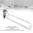 thumbnail image 4 of Foldable Toilet Grab Bar Handles Stainless Steel Provide Safety Support, 4 of 7