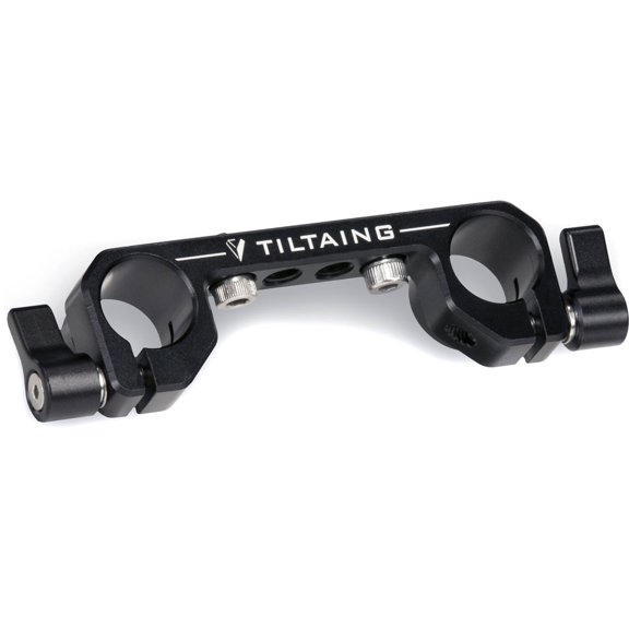 Tilta 15mm LWS Rod Adapter for Mini/Pocket V-Mount Battery Plate, Black