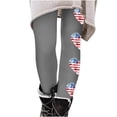 thumbnail image 3 of Vivianyo HD Women's Independence Day Yoga Patriotic Pants Fashion Casual 4Th Of July American Flag Print Leggings with Yoga Sport Elastic Slim Pants（All Colors and Sizes）, 3 of 5