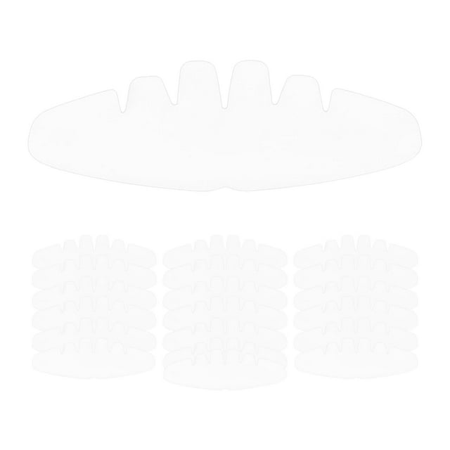 20 piezas forros de sudor para gorra Sunnimix para adultos 30cmx11cm