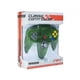 thumbnail image 2 of Control TeknoGame  alambrico para Nintendo 64 verde translucido, 2 of 2