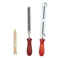 thumbnail image 4 of Metal Material Chainsaw Files Set, Ergonomic Design Chain Saw Sharpening Tool Kit, Storage Chainsaw File Kit For Outdoor Garden, 4 of 8